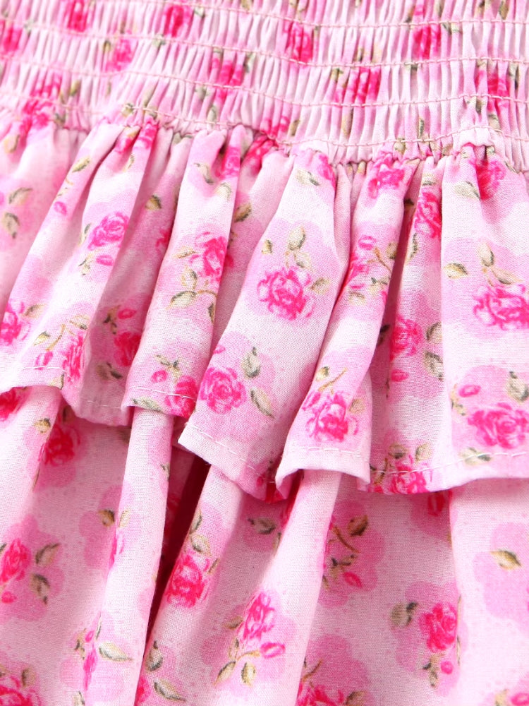 Robe de soirée rose poudrée 